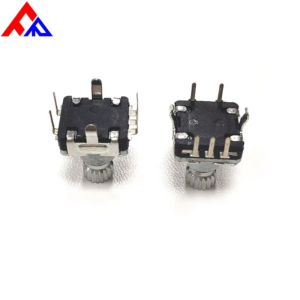 5-pin rotary encoder layout with push switch