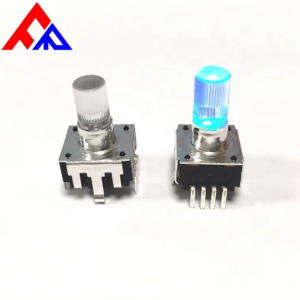 EC12 LED encoder switch with RGB light