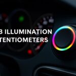 RGB Illumination Potentiometers in Automotive Dashboards