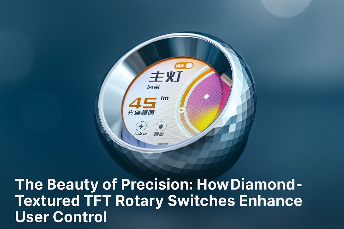 How Diamond-Textured TFT Rotary Switches Enhance User Control