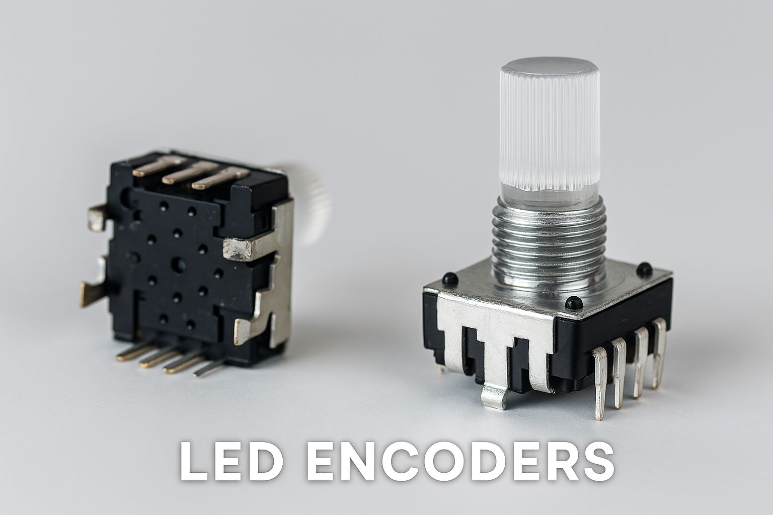 LED encoders with RGB light