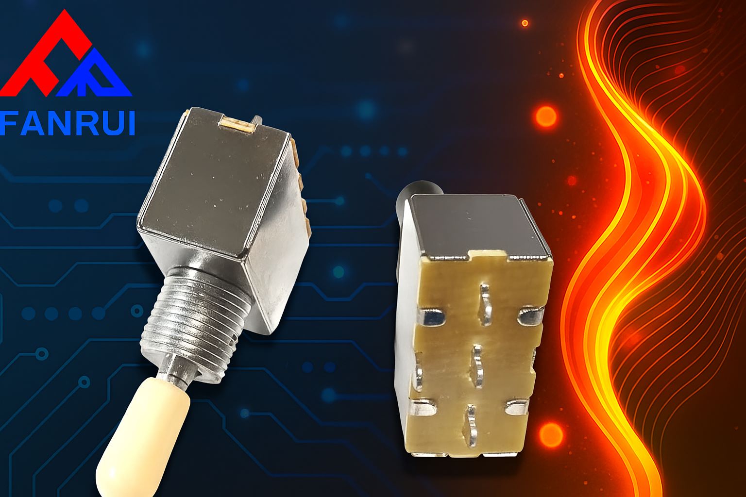 Three-Gear Rocker Switches