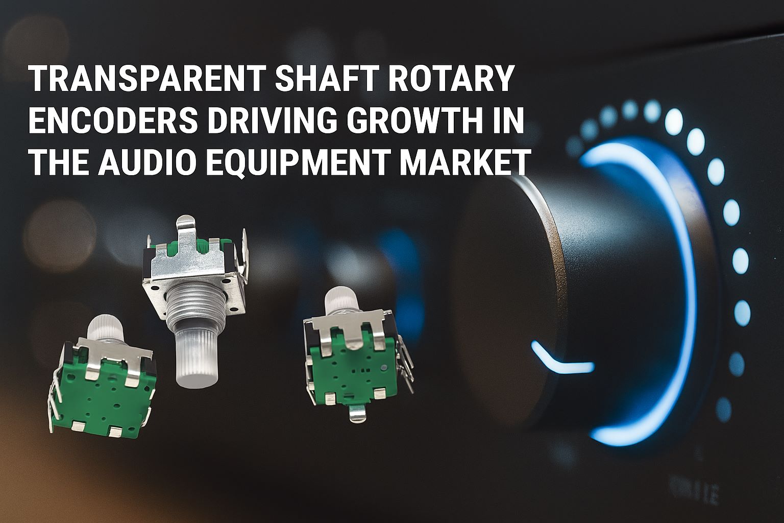 Transparent Shaft Rotary Encoders Driving Growth in the Audio Equipment Market