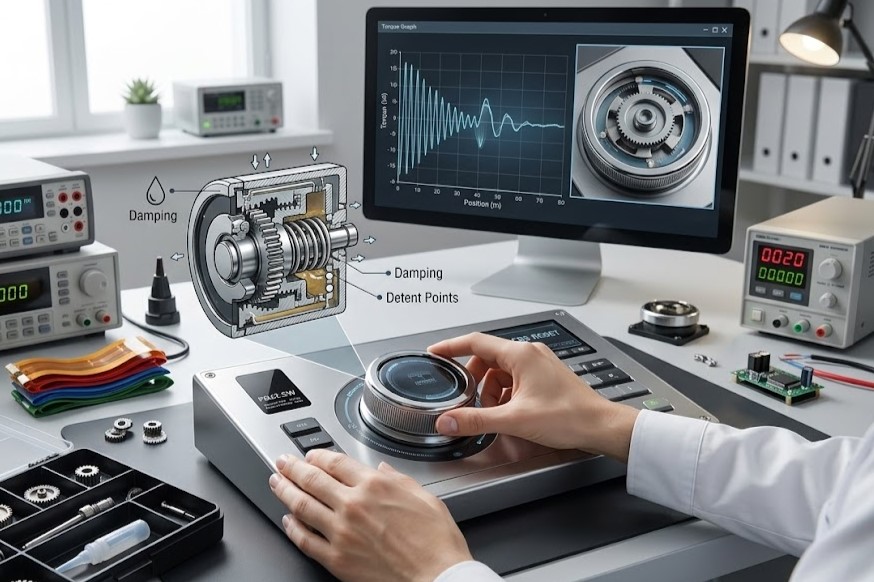 The “Luxury” of Knob Haptics: How Damping and Detents Define Experience